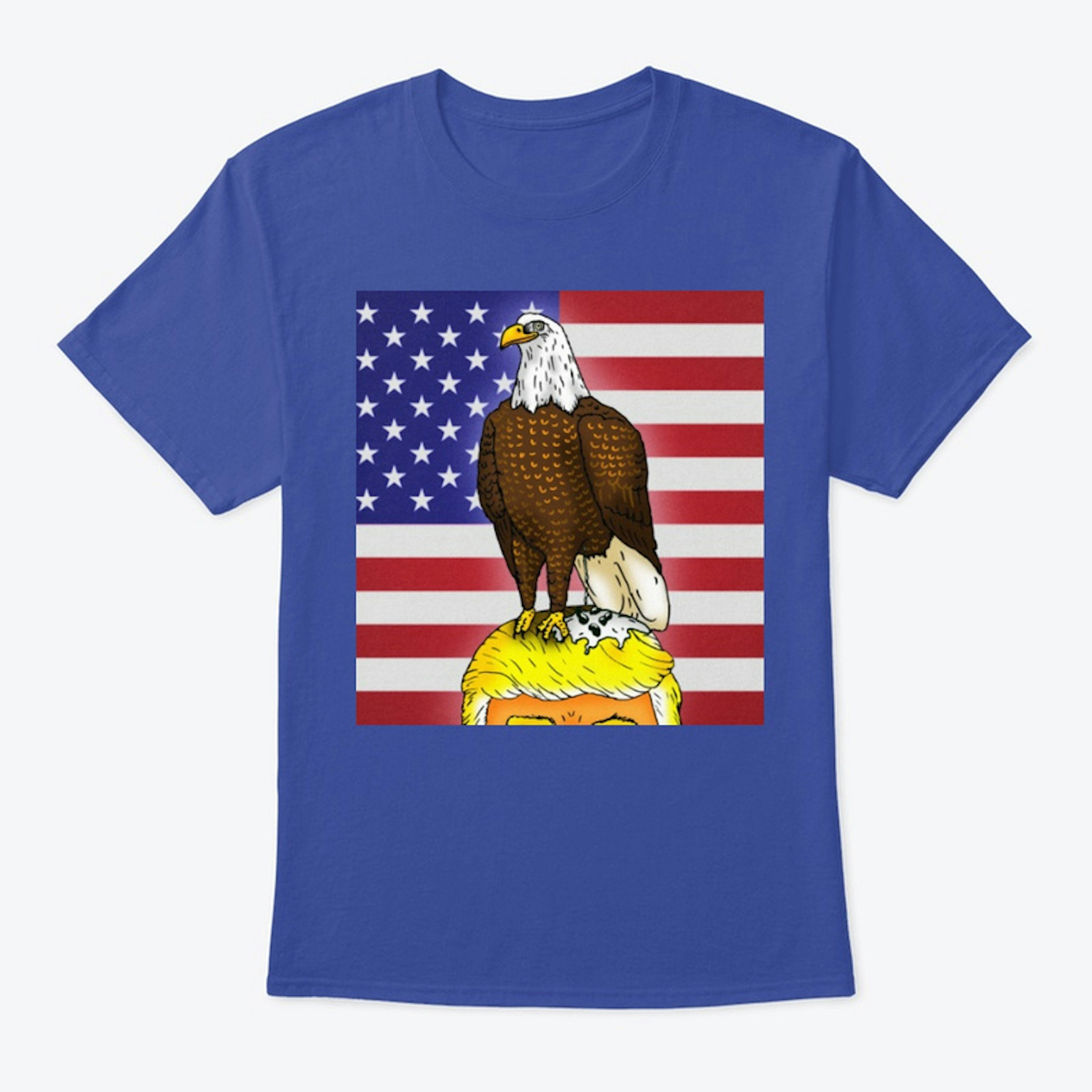 Patriotic Bald Eagle