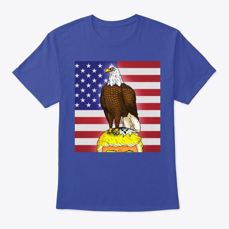 Patriotic Bald Eagle